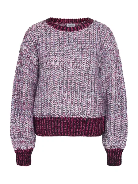 Noisy may Pulover NMFATIMA opal / roz închis / negru alb