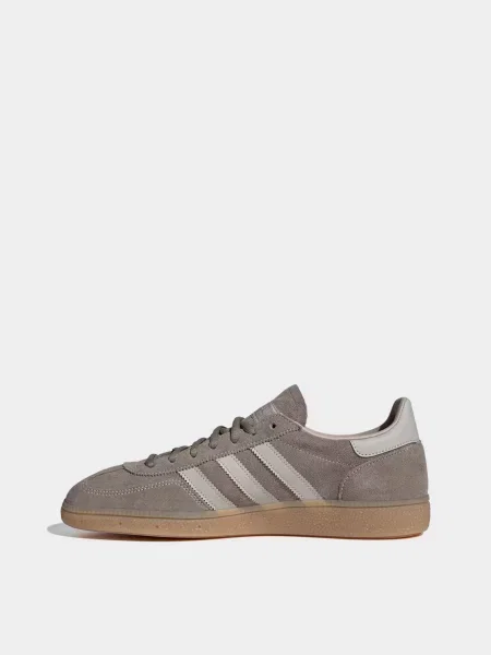 Кожаные кеды Adidas коричневые