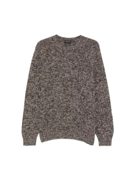 Lniany sweter Tagliatore beżowy
