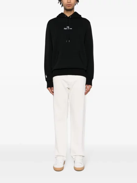 Haftowana koszulka Polo Ralph Lauren czarna