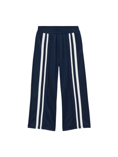 WE Fashion Παντελόνι σκούρο μπλε λευκό