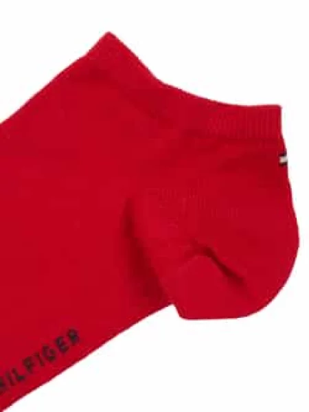 Skarpety krótkie Tommy Hilfiger czerwone