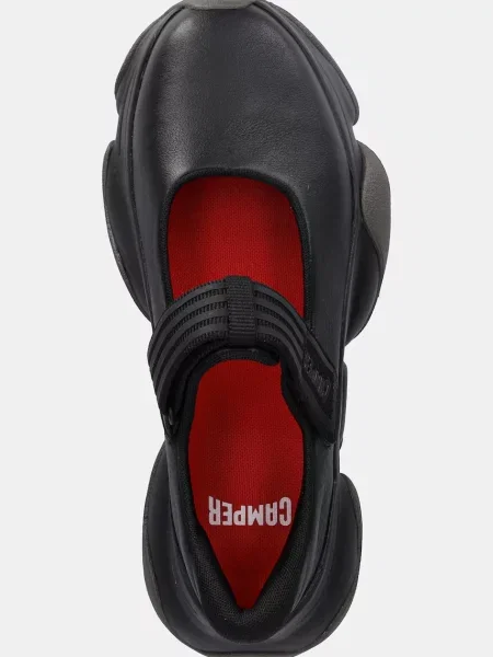 Кожаные балетки Camper черные