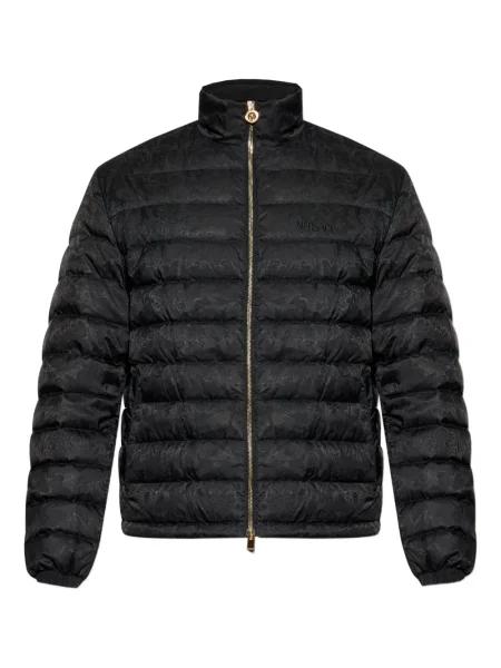 Geacă cu puf Versace din jacard negru