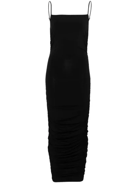 Rochie midi Michael Kors din jerseu până la genunchi de costum negru