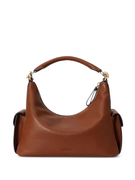 Malá kabelka Lauren Ralph Lauren hnědá