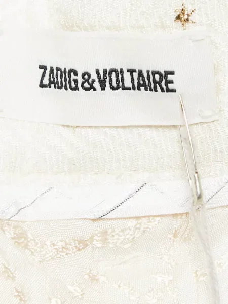 Pantaloni Zadig&voltaire alb