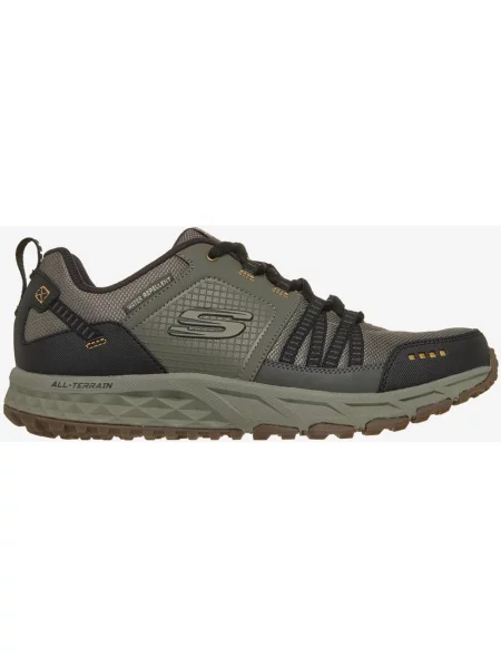 Buty do biegania Skechers Escape Plan zielony oliwkowy brązowy 40 czarny