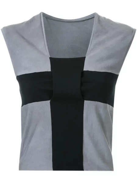 Top Ma+ bez rękawów szary