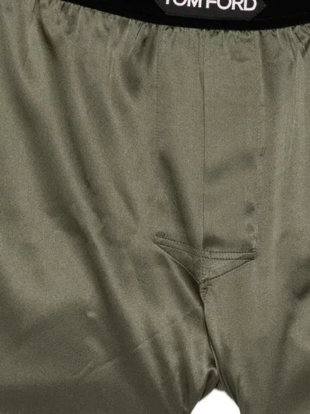 Pantaloni scurți Tom Ford cu autograf verde
