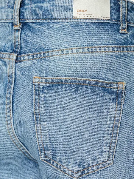 Only Szorty Jeansowe blau niebieskie