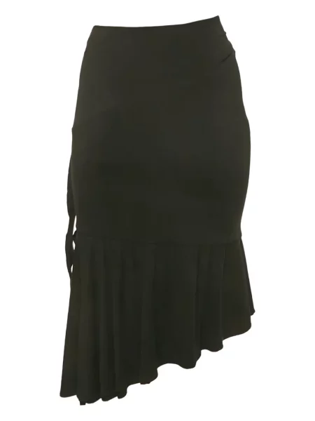 Fustă Roberto Cavalli asimetrică negru