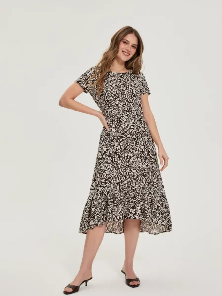 Rochie Marisse maro