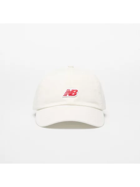 Шапка с козирка New Balance с апликация бяло