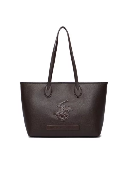 Torebka Beverly Hills Polo Club brązowa