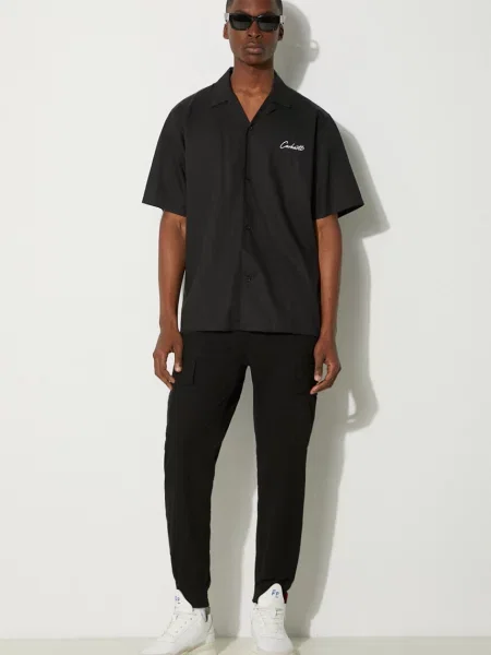 Kalhoty Alpha Industries černé