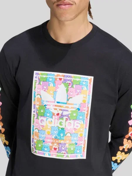 T-shirt o kroju regular fit z czystej bawełny Adidas Originals czarna