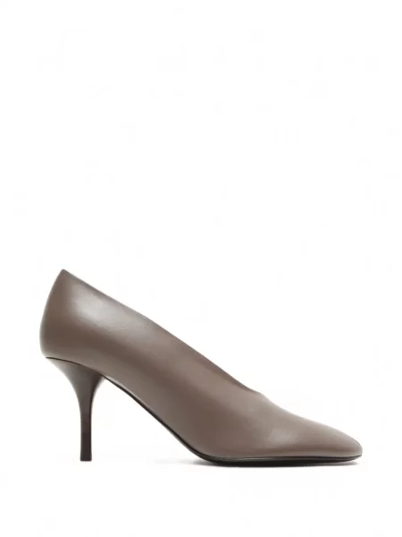 Pantofi cu toc Acne Studios din piele gri