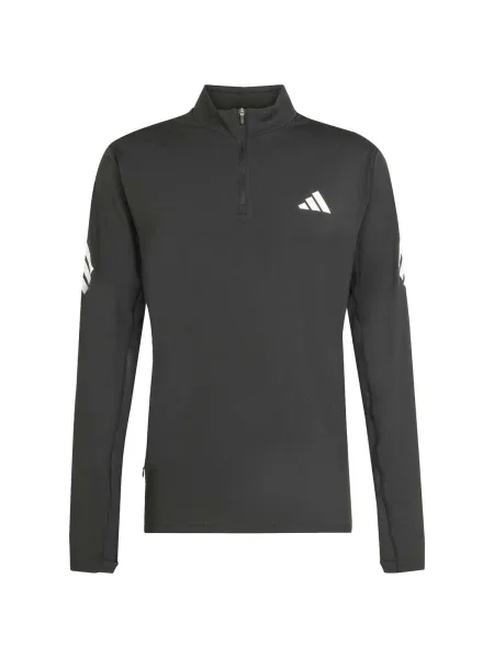 Mikina na zips Adidas čierna