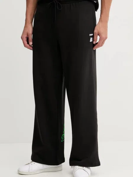 Puma x RIPNDIP spodnie dresowe gładkie czarny