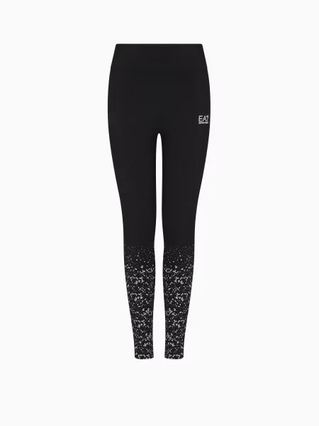 Легінси поліамід/еластан чорний