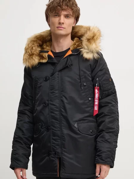 Яке Alpha Industries ALPHA INDUSTRIES PARKA VF 59 черно зимен модел