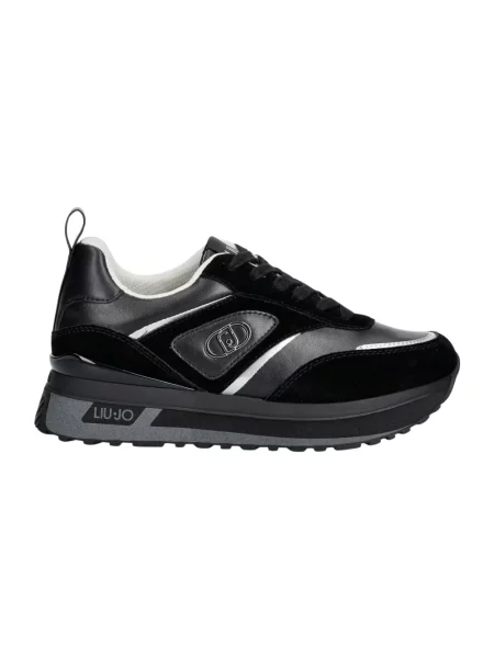 Liu Jo LIU JO MAXI WONDER 97 sneakersy skórzane czarne