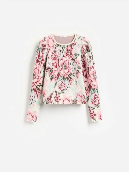 Reserved Bluză cu model multicolor
