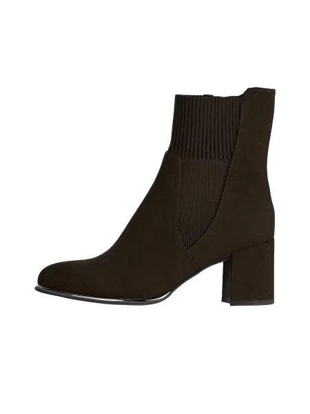 MARCO TOZZI Botine închis maro