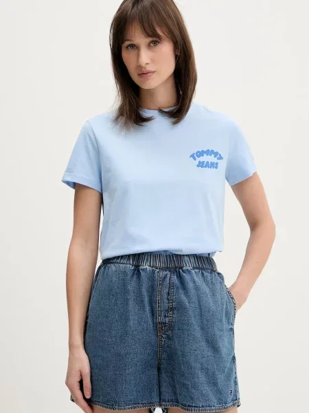 Tommy Jeans tričko modré