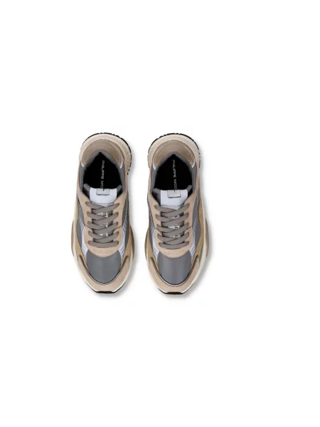 Sneakersy Philippe Model wsuwane beżowe