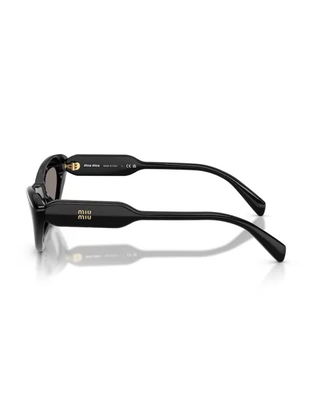 Miu Miu okulary przeciwsłoneczne kocie oczy czarne