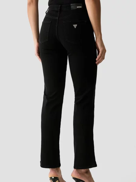 Прямые джинсы Guess черные