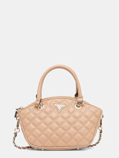Чанта Guess GIULLY бежово