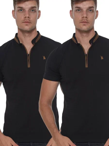 Polo majica Dewberry črna