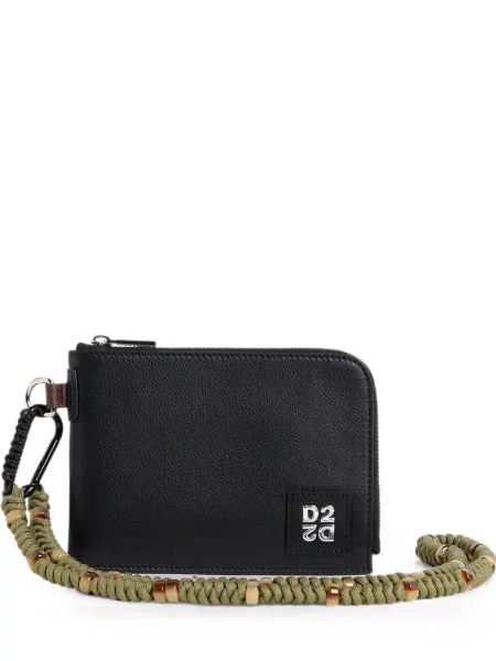 Geantă Dsquared2 din piele negru