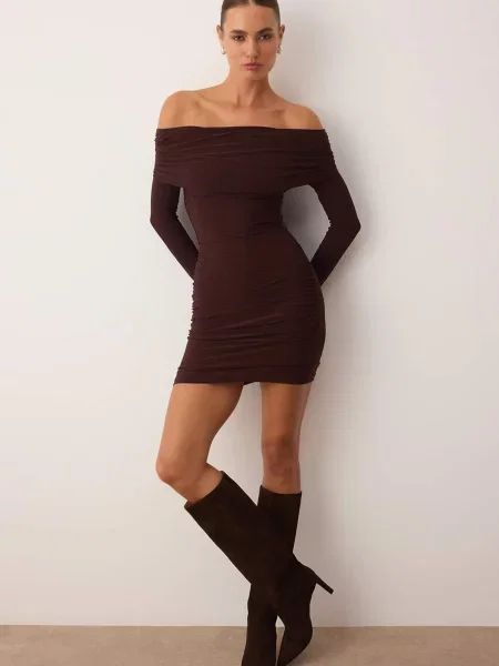 Trendyol Rochie ciocolatiu