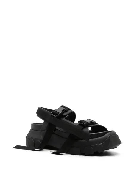 Iš natūralios odos sandalai Rick Owens chunky juoda