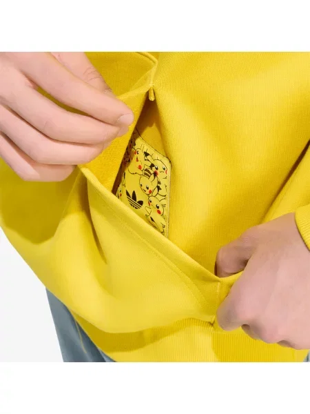 Суитшърт adidas x Pokemon Teamgeist Hoodie Hazy Yellow S жълто