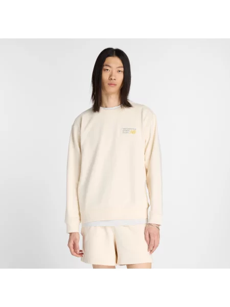 Bluza New Balance – beżowa