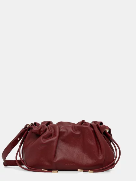 Kožená kabelka Marella červená