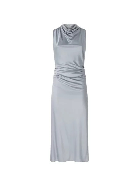 Rochie midi Pinko drapată albastru