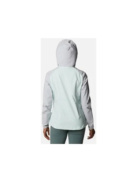 Geacă Columbia softshell verde