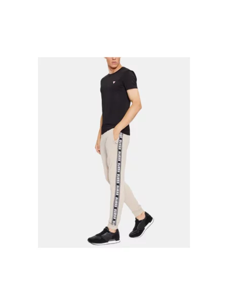 Pantaloni Guess maro