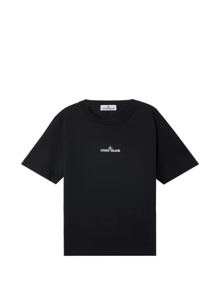 Koszulka dziecięca Stone Island czarna