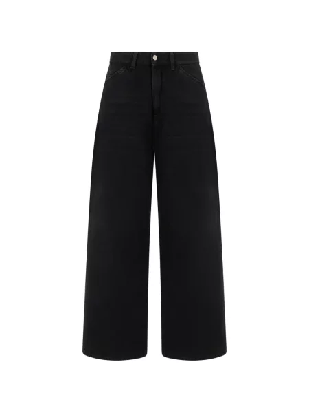 Blugi cu picior larg Icon Denim negru