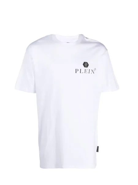 Tričko Philipp Plein s potiskem bílé