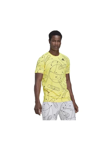 Tricou Adidas galben