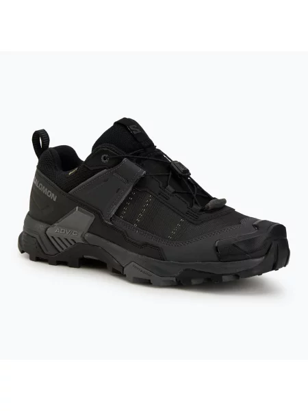 Încălțăminte de trekking pentru bărbați Salomon X ULTRA 5 GTX black / asphalt / castlerock negru