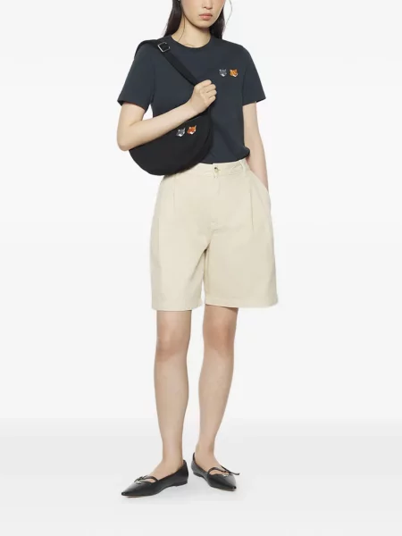 Tricou Maison Kitsune gri